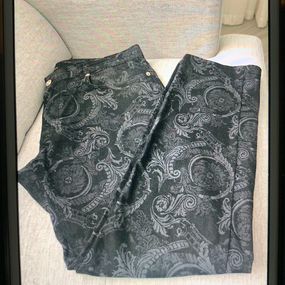 Authentic Versace Pants sz 36 Md in Italy Worn Few Times Excellent Condition - Picture 11 of 12
